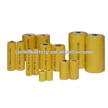 ni-cd rechargeable battery C SIZE AA/AAA/C/D9V PVC jacket
